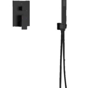 douche encastrée 2 fonction noire