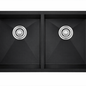 evier handmade 80X45 sous plan Noir MONACO